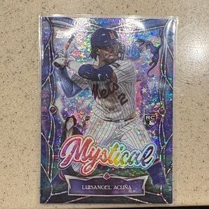 Topps Mystical Card with Multicolor Holographic Design